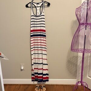 Sperry Red, White and Blue Maxi Dress